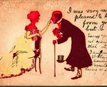 Comic I was Very Much Pleased to See You 1907 DB Postcard Selige Co - $3.91