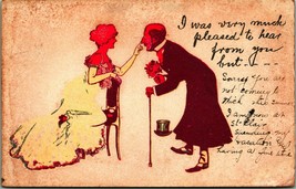 Comic I was Very Much Pleased to See You 1907 DB Postcard Selige Co - £3.06 GBP