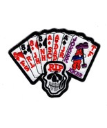 Harley Marlboro Man Movie Ace/Joker Dead Man&#39;s Hand Iron on Patch - £7.93 GBP