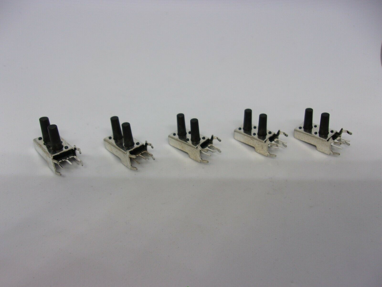 Primary image for 5x Pack Dual Double 6x6x12 Momentary Power Reset Button Switch 3 Pins + 4 Body 7