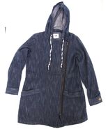 Cabi Adventure Hooded Denim Women&#39;s Jacket Size Small - $462.70 MXN