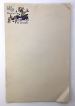 USS Oregon City Fox Division Stationary Paper Notepad What&#39;s Up Mac? Vintage - $17.00