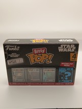 Funko Bitty Pop Star Wars Han Solo / Chewbacca / Greedo 4 Pack Vinyl Fig... - $14.80