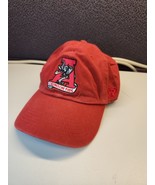 Alabama Adjustable Top Of The World Red Ball Cap Hat Crimson Tide Logo - £14.09 GBP