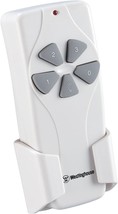 White Ceiling Fan And Light Remote Control, Westinghouse Lighting 7787000. - $48.96
