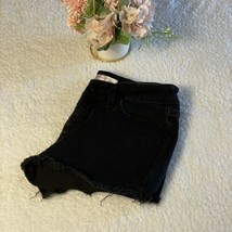 No Boundaries Jean Shorts, Size 5, Black, Cotton Blend, Pockets - $14.99