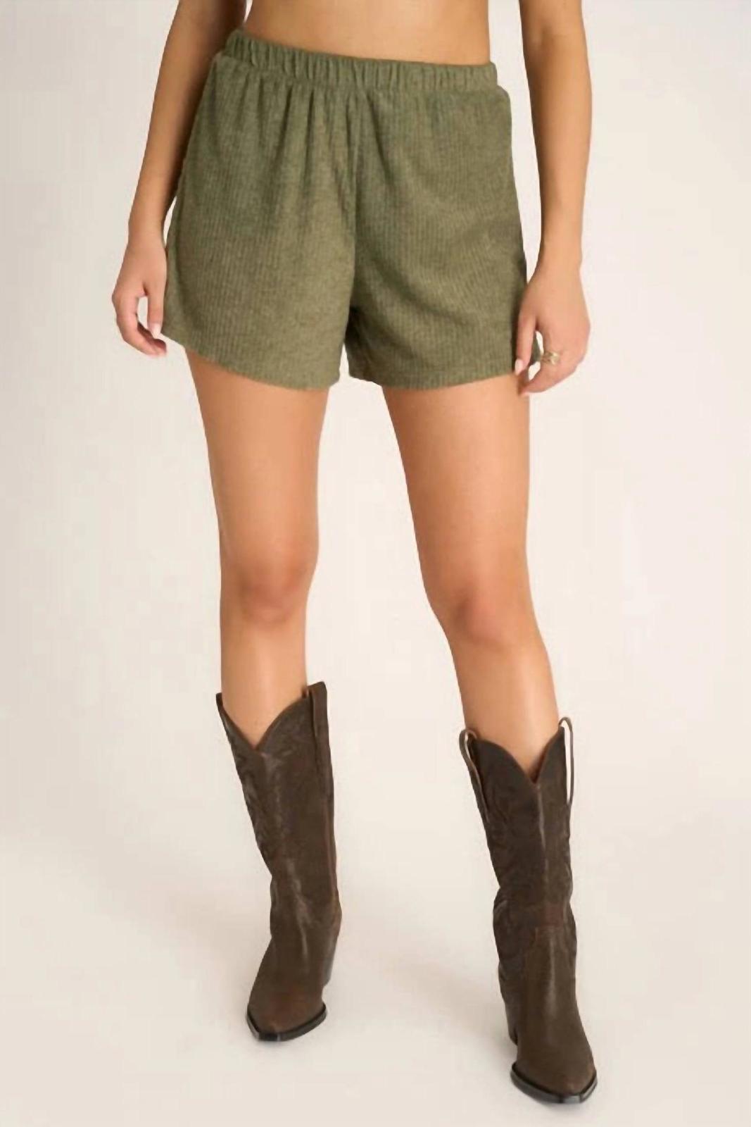 Project Social T Final Countdown Terry Short Sea Kelp - $52.00