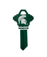 Michigan State Spartans NCAA College Team Schlage House Key Blank - £8.00 GBP