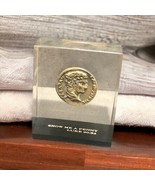 Collectible  Encased Coin &quot;SHOW ME A PENNY&quot; - LUKE 20:24/Paperweight - $31.12 CAD
