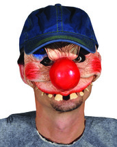 Zagone Clowning Around Mask, Clown in Baseball Hat Half Mask - $1,587.93 MXN