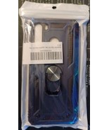 Samsung A21 Galaxy Blue Phone Case &amp; Built-in Ring Loop - $8.00