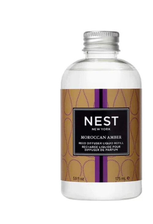 NEST Moroccan Amber Reed Diffuser Liquid Refill, 5.9 oz Brand New no Box