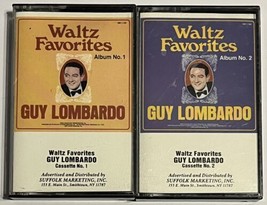 Guy Lombardo - Waltz Favorites Album No. 1 &amp; 2 Audio Cassette Tapes 1986 MCA - £7.04 GBP