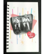 I Love Lucy &amp; Ethel on Exercise Bikes Spiral Mead Hardcover Journal Note... - $19.99