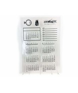 Perpetual Calendar Planner Stamp Kit 13 Pc Silicone Set Craft Bullet Jou... - $12.99