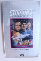 Star Trek VHS Tape Where No Man Has Gone Before Mudd&#39;s Woman Sealed Nos - £6.22 GBP