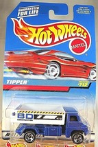 1997 Vintage Hot Wheels Mainline/Collector #712 TIPPER Blue/White w/Chrome 5 Sp - £5.75 GBP