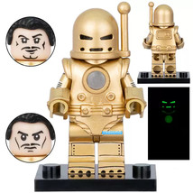 Iron Man Model 1 (Mk III) Marvel Comic Superhero Lego Moc Minifigure Bri... - $3.99