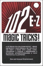 102 E-Z Magic Tricks - paperback book - £1.57 GBP