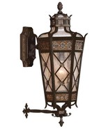 Wall Sconce CHATEAU Outdoor 4-Light Medium Gold Accents Umber Patina Ant... - £4,110.31 GBP