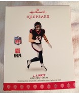 J.J.Watt (Houston Texans) 2017 Hallmark Keepsake Ornament (NIB) - £18.81 GBP