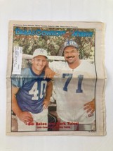 Dallas Cowboys Weekly Newspaper August 10 1996 Vol 22 #9 Bill Bates, Mar... - £10.39 GBP