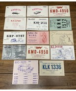 CB Radio QSL Postcard Lot Of 18 Ohio New York Pennsylvania Tennessee Cat... - $27.15 CAD