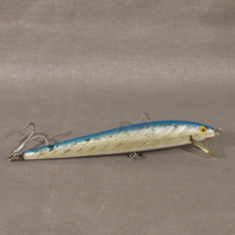 Vtg Unbranded Crankbait Saltwater Fishing Lure 7&quot; 1.5oz Silver Blue - $8.05
