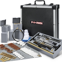 Gun Cleaning Kit, 97PCS Ultimate Universal Gun Cleaning Supplies with Brass Brus - £156.33 GBP