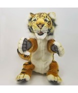Tiger Hand Puppet Full Body Doll Hansa Real Looking Plush Animal Learnin... - £44.55 GBP