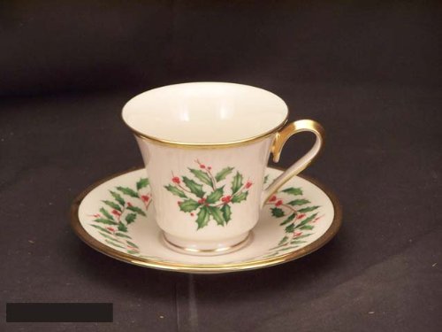 Lenox Holiday Cups & Saucers