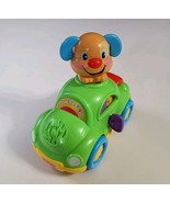 Fisher Price Laugh &amp; Learn Puppy Musical Learning Car Green 2011 Mattel ... - €10,70 EUR