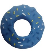 Blue 5.3 Inch Donut Squeaky Dog Toy - $2.95
