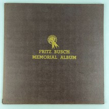 Fritz Busch Memorial Album Vinyl LP Record Album MW-39 - £23.70 GBP