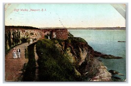 Cliff Walks Newport Rhode Island RI 1909 DB Postcard S9 - £3.85 GBP