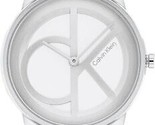 Calvin Klein Unisex-Armbanduhr aus Edelstahl, 25200032, 35 mm - $127.96