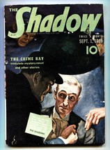 Shadow Sept 1 1939 Pulp Magazine The Crime Ray Street & Smith fn- - £227.24 GBP