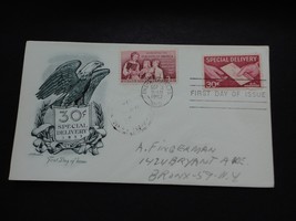 1957 30 cent Special Delivery First Day Issue Envelope Stamps - $2.50