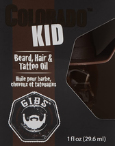 GIBS Grooming Colorado Kid Beard, Hair & Tattoo Oil, 1 fl oz image 4