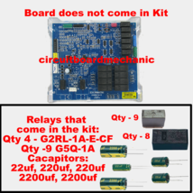 Repair Kit W10825622 W10859106 W10859825 Whirlpool Oven Control Board Re... - £46.93 GBP