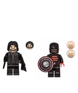 Winter Soldier and U.S.Agent Minifigures Thunderbolts Movie Sets - $167.57 MXN