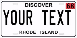 Rhode Island 1968 License Plate Personalized Custom Auto Bike Motorcycle Moped  - $10.99+