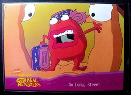 1995 Fleer Real Monsters #18 So Long Steve - $1.85