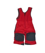 Infant Columbia Ski Pants 6/12 Months Snow Bibs  Red/ Gray MINT CONDITION  - $267.90 MXN