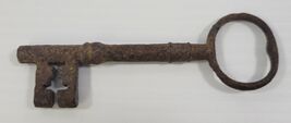 *B29) Antique Iron Security Garden Jail Gate Skeleton Key - $14.84