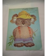 Cuddly Critters calendar 1985 - $20.94 CAD
