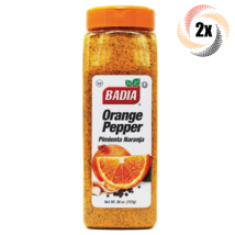 2x Pints Badia Orange Pepper Seasoning | 26oz | Gluten Free! | Pimienta Naranja - £26.03 GBP