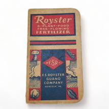 Vintage 1947-48 Royster Quality Plant Food Pocket Booklet - $9.69