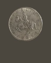 Austria 1962 - 5 Schilling Silver Coin  - Lippizaner stallion with rider - £4.05 GBP