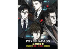 DVD Anime Psycho-Pass Series Season 1+2+3 (1-41 End) + 3 Movies English Subtitle - £26.29 GBP